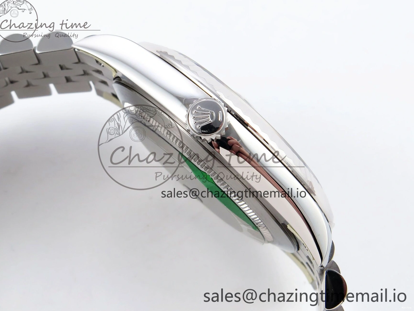 MiroTime 0405 DateJust 41 126334 904L SS VSF 1:1 Best Edition Blue Textured Dial on Jubilee Bracelet VS Youthful 1326